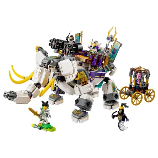 لگو Monkie Kid مدل 80043 Yellow Tusk Elephant — تصویر ۲