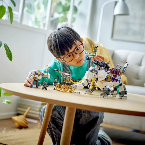 لگو Monkie Kid مدل 80043 Yellow Tusk Elephant — تصویر ۵