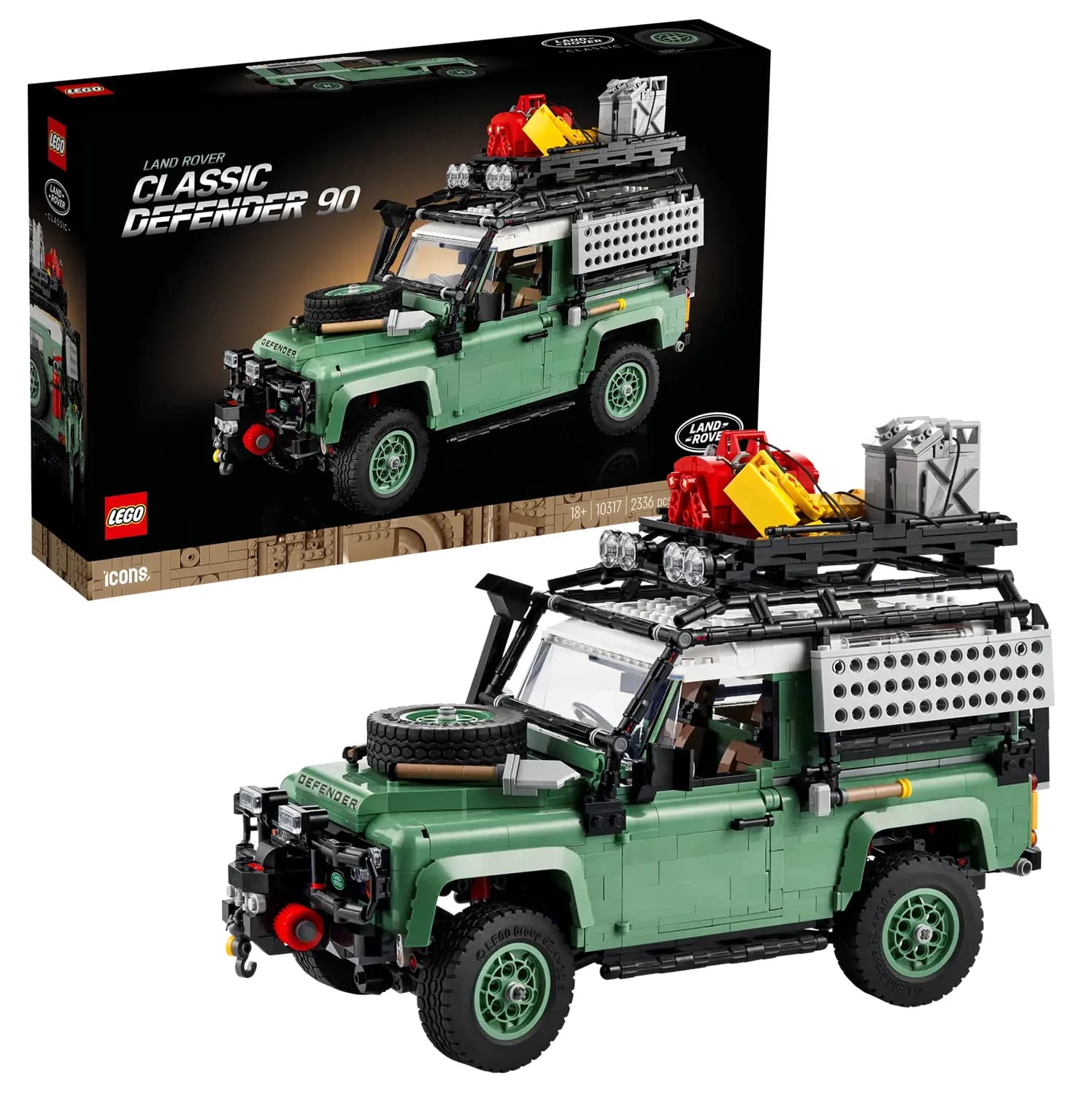لگو Icons مدل Land Rover Classic Defender 90-10317