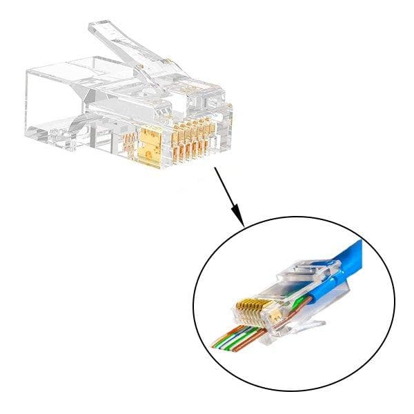 سوکت شبکه CAT6 مدل OPEN END — تصویر ۵