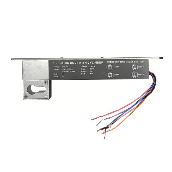 قفل برقی توکار DROP BOLT زبانه استوانه با توپی مدل EDP-F7 — تصویر ۷