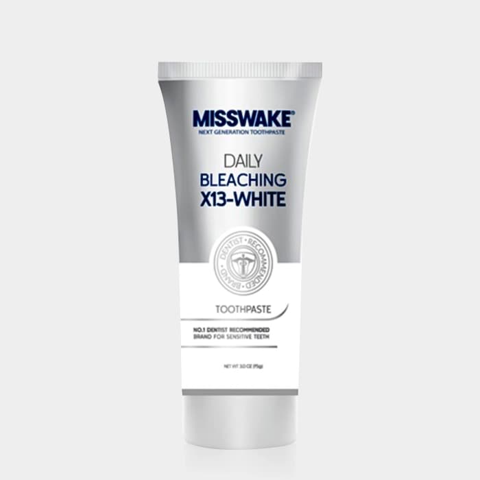 خمیر دندان بلیچینگ روزانه میسویک Misswake Daily Bleaching X13-White Toothpaste 75g