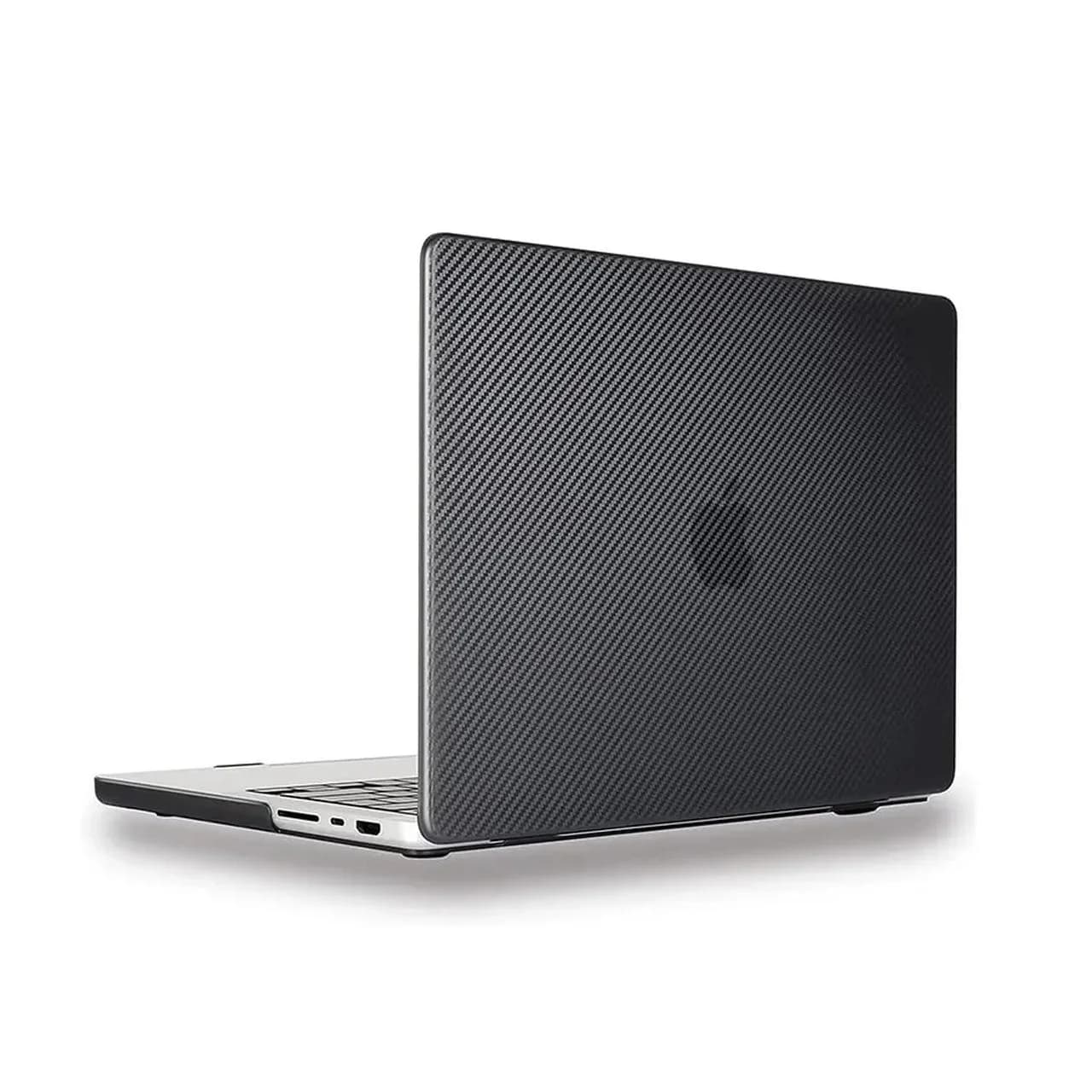 کاور “14 Green Lion MacBook Pro 2021 مدل Carbon Fiber Grain – مشکی – MN