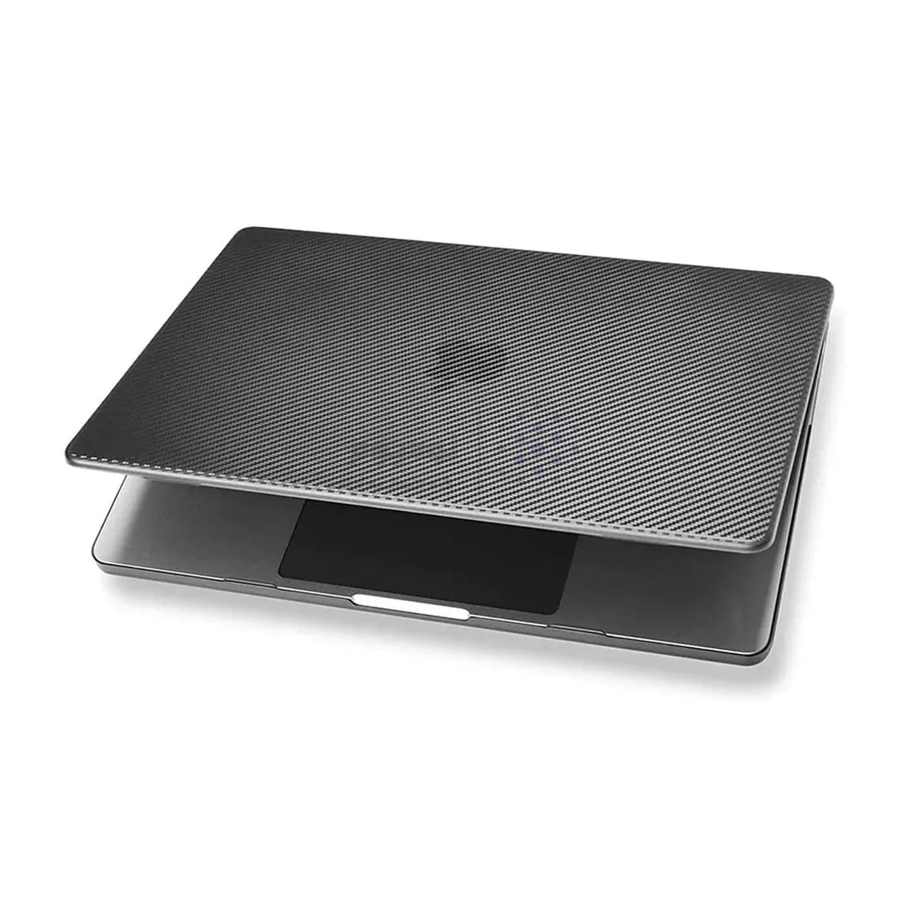 کاور “14 Green Lion MacBook Pro 2021 مدل Carbon Fiber Grain – مشکی – MN — تصویر ۳