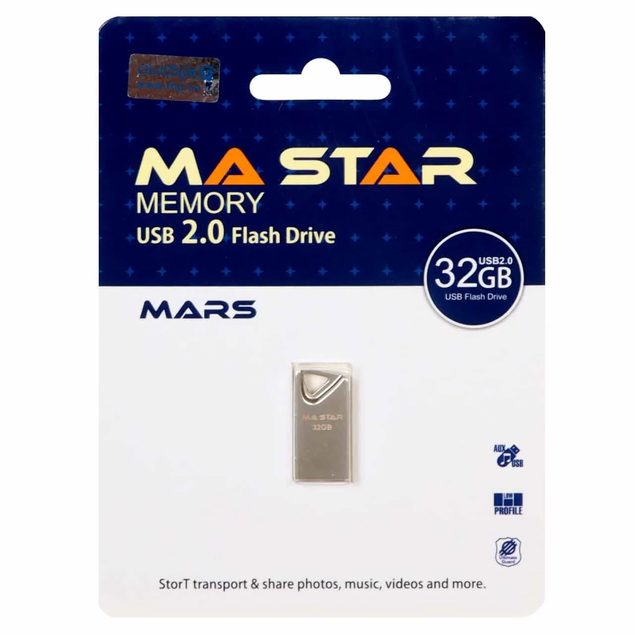 MA Star Mars USB 2.0 Flash Memory – 32GB – نقره ای (گارانتی فراگامان)