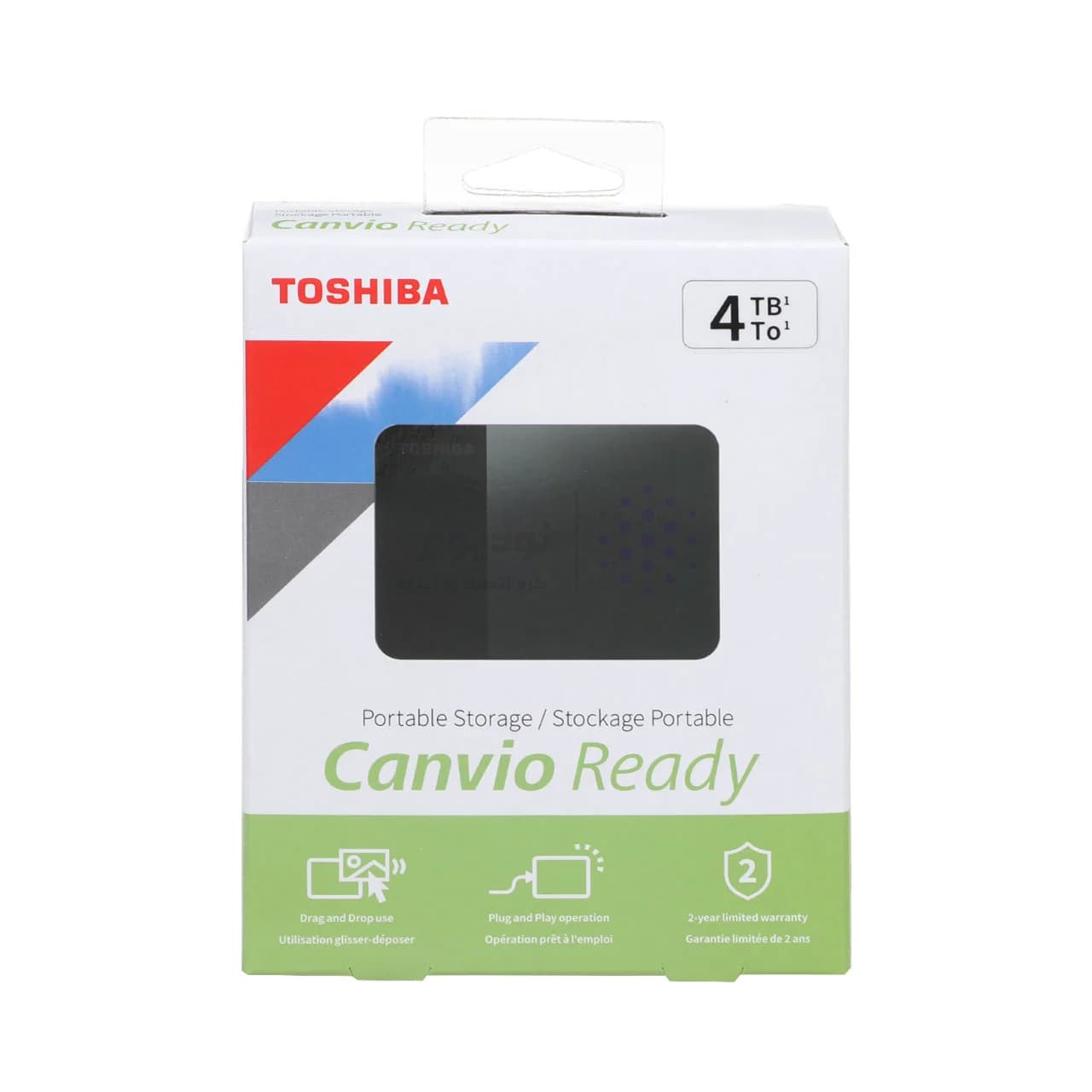 هارد اکسترنال Toshiba مدل Canvio Ready ظرفیت 4TB – مشکی — تصویر ۳