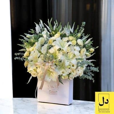 سفارش گل برای تحویل در اموزشگاه زبان در کرج