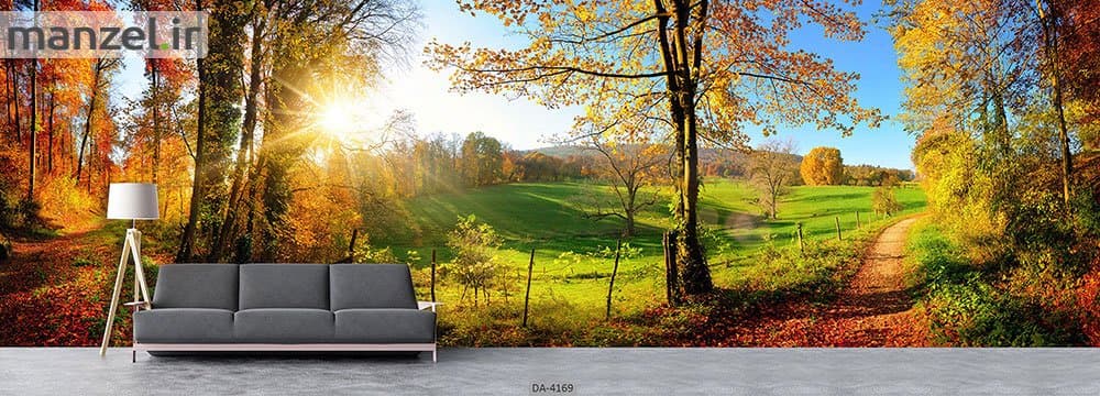 پوستر دیواری طرح جنگل 4169-DA