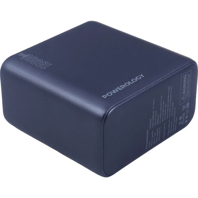 پاور بانک فست شارژ پاورولوژی PPBCHA60 PD QC 45W ظرفیت 15000 میلی آمپر ساعت — تصویر ۴