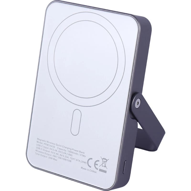پاور بانک بی سیم فست شارژ پاورولوژی PPBCHA36 PD 20W ظرفیت 10000 میلی آمپر ساعت — تصویر ۲