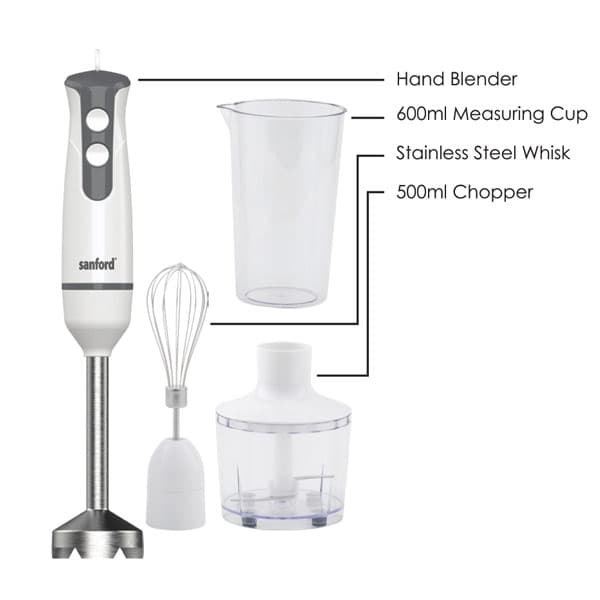 گوشت کوب برقی 4کاره سانفورد مدل SANFORD SF6851MHB — تصویر ۲