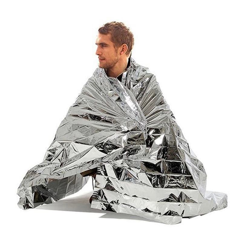 پتو نجات EMERGENCY BLANKET سایز 160*210 — تصویر ۴