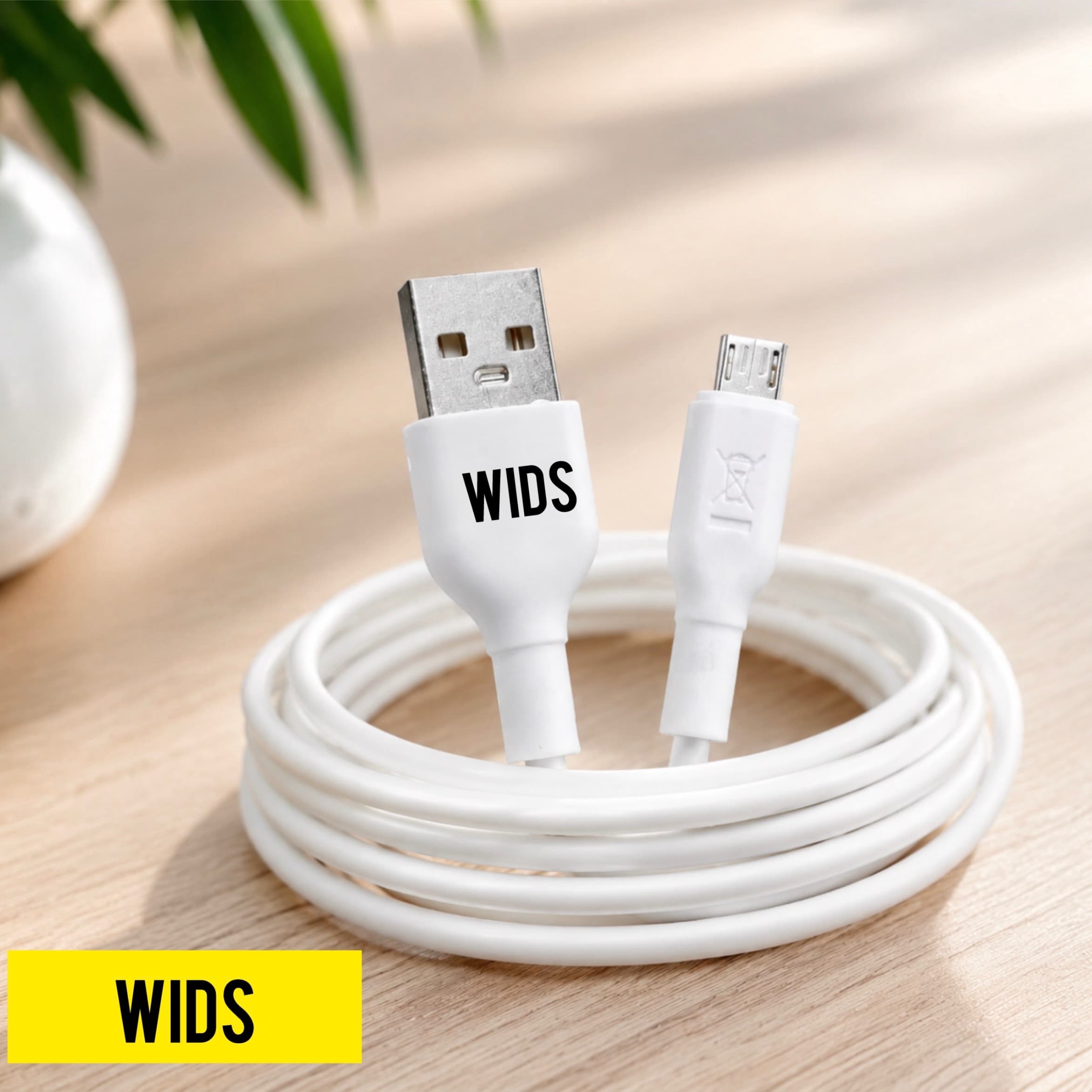 کابل شارژ میکرو یو اس بی مدل wids-Micro.USB — تصویر ۳