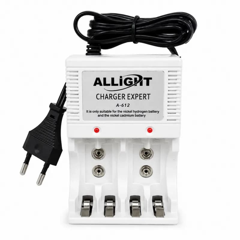 شارژر باتری کتابی و قلم و نیم قلم آل لایت مدل A-612