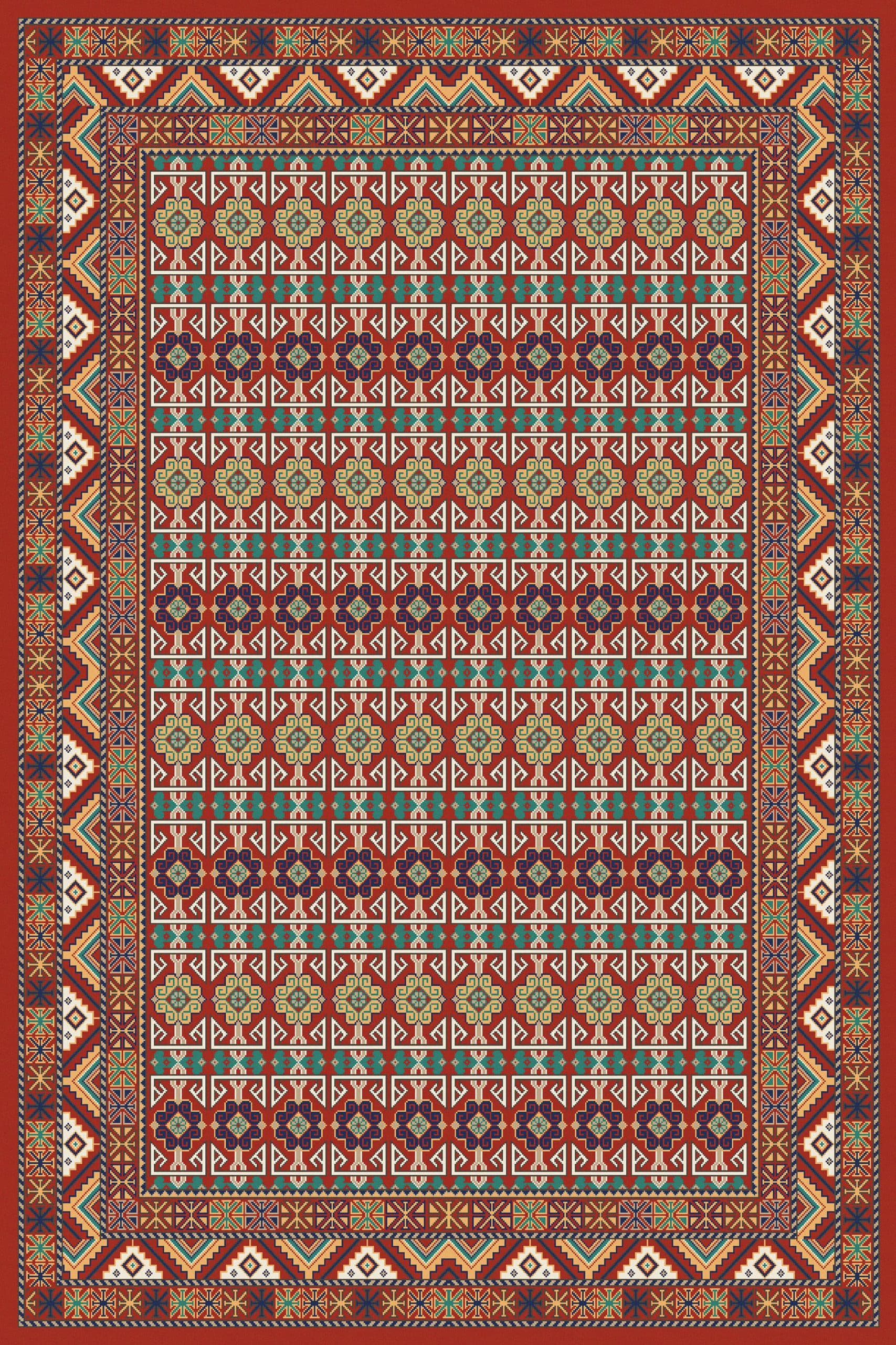قالیجه طرح مدرن کد RUG-MOD-038 — تصویر ۲