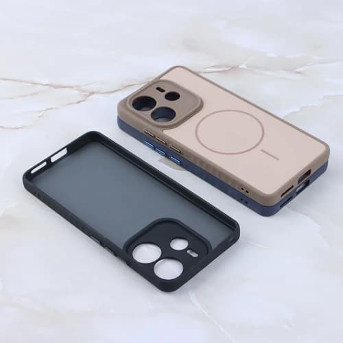 قاب Soft طرح مگ سیف محافظ لنزدار Xiaomi Poco X7 Pro — تصویر ۵