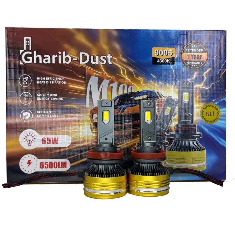 هدلایت GHARIB نچرال آفتابی مدل M100 پایه H11
