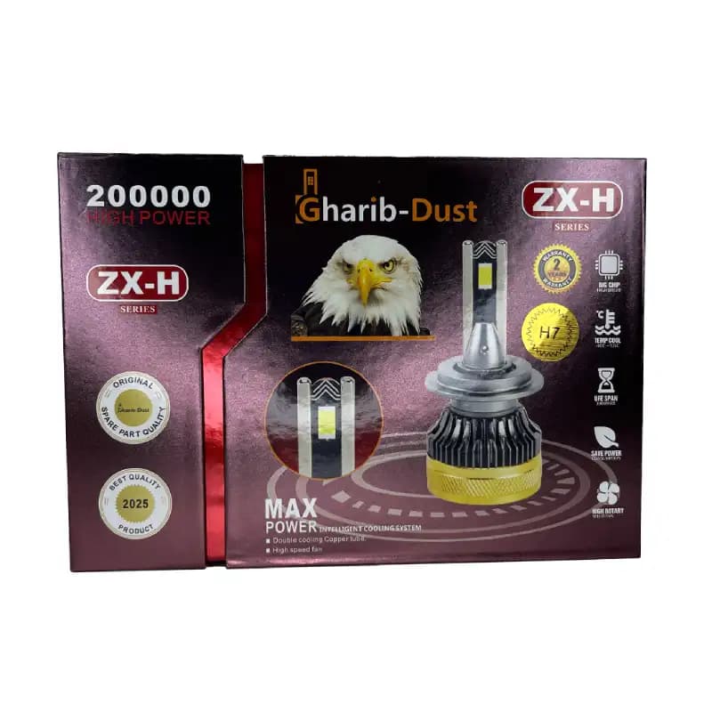 هدلایت GHARIB مدل ZX-H پایه H7 — تصویر ۲