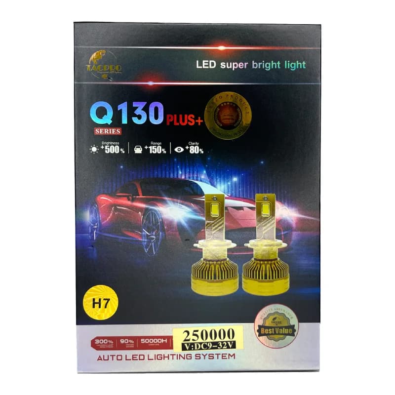 هدلایت LENZO مدل Q130 پایه H7 — تصویر ۲