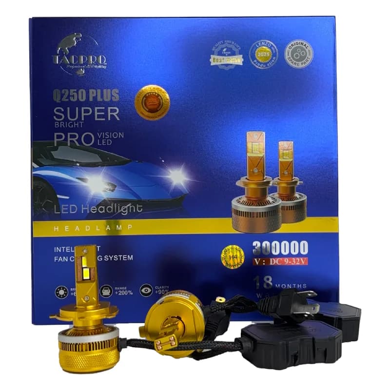 هدلایت LENZO مدل Q250 PLUS پایه H4