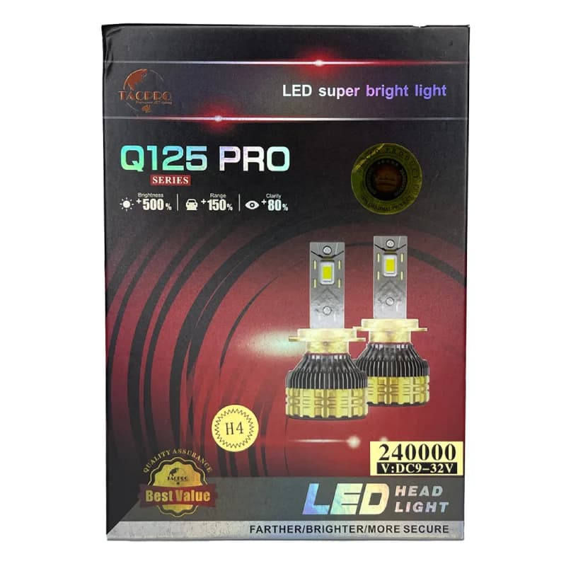 هدلایت LENZO مدل Q125 پایه H4 — تصویر ۵
