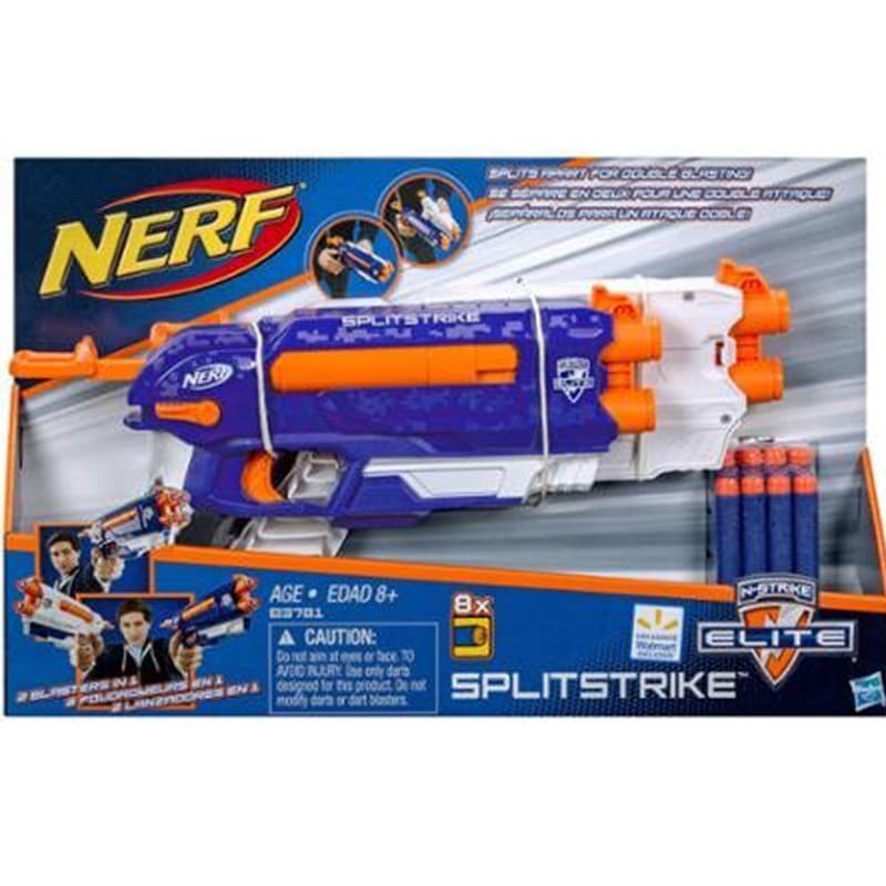 تفنگ بازی نرف مدل N-Strike Elite Split Strike Blaster کد 2021 — تصویر ۲