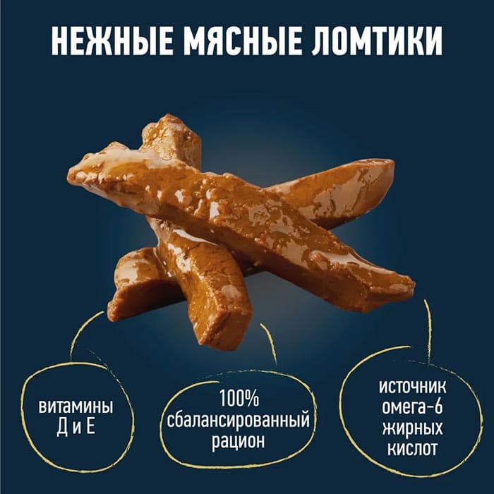 پوچ گربه فلیکس گوساله مدل خورشتی پک 24 عددی – روسیه — تصویر ۳