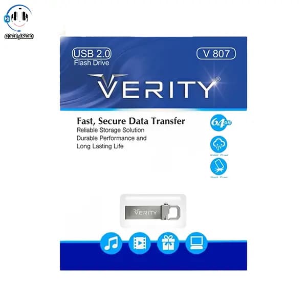 فلش v807 وریتی 64 گیگابایت VERITY — تصویر ۲