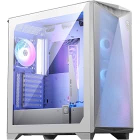 کیس کامپیوتر ام اس آی MPG Gungnir 300R Airflow RGB Mid Tower سفید