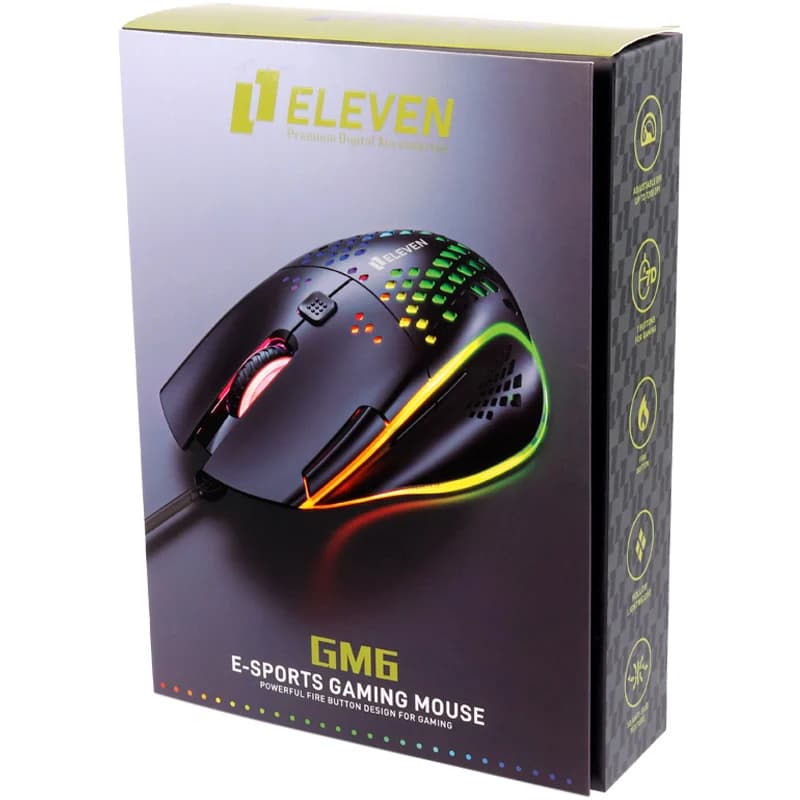موس گیمینگ ایلون GM6 — تصویر ۱۰