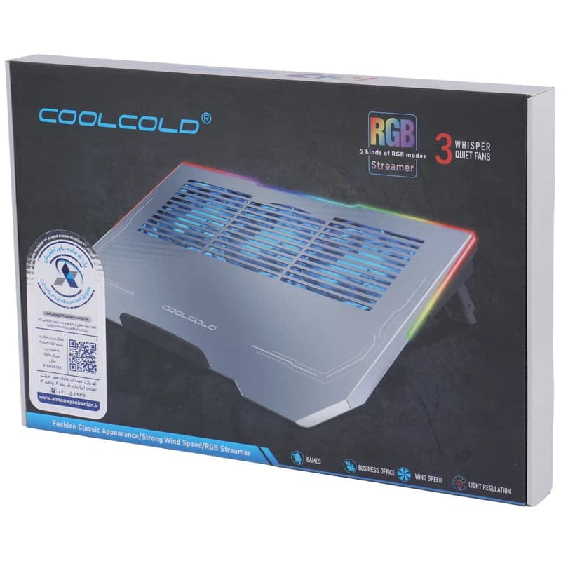کول پد لپ تاپ Coolcold K42 — تصویر ۲