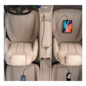 شارژر فندکی باسئوس مدل Share Together CCBX120C2 توان 120 وات — تصویر ۷