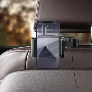 هولدر و شارژر بی سیم صندلی عقب باسئوس مدل WXHZ01 — تصویر ۵
