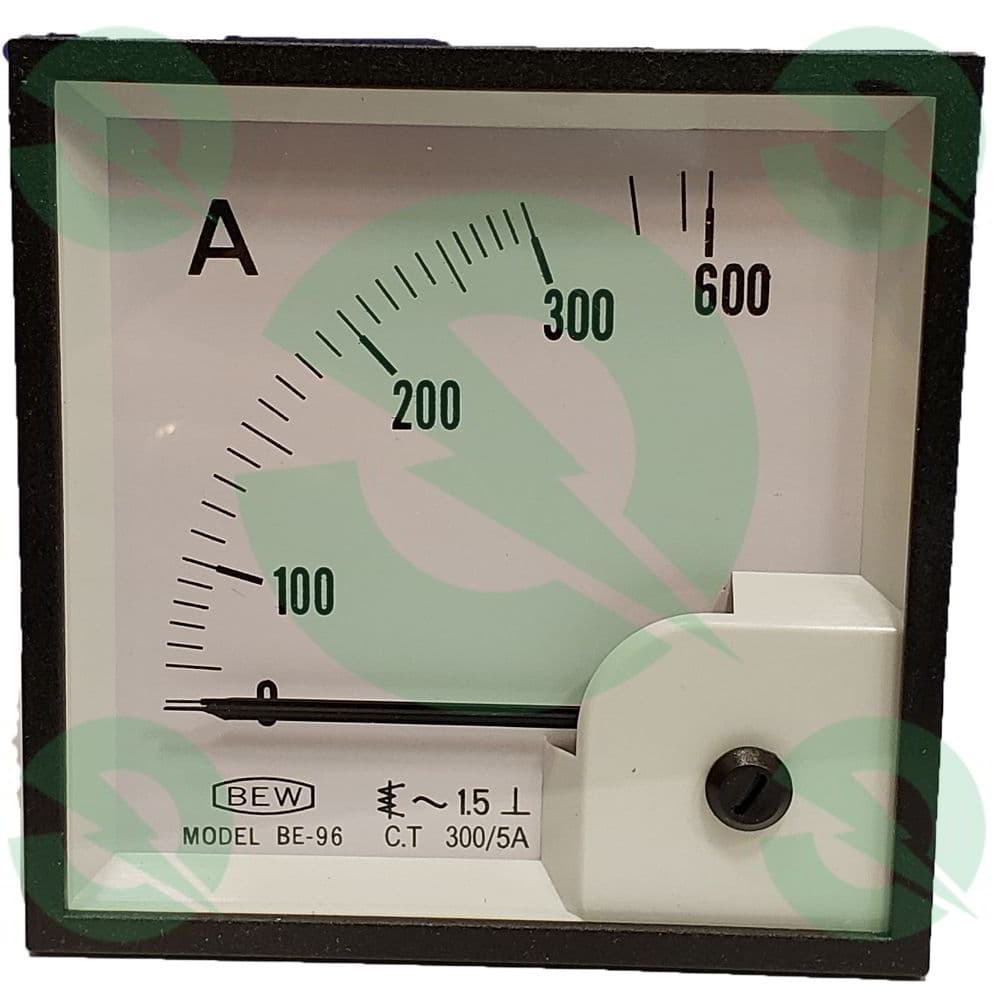 آمپر متر عقربه ای 300/5 آمپر BEW مدل BE-96