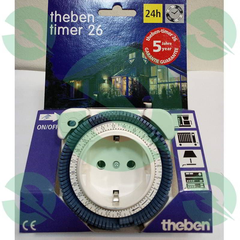 پریز تایمر دار 24 ساعته theben | تایمر پریز دار آنالوگ