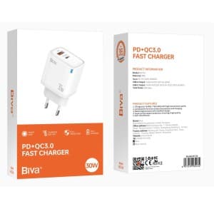 شارژر دیواری بیوا مدل HC54 — تصویر ۲