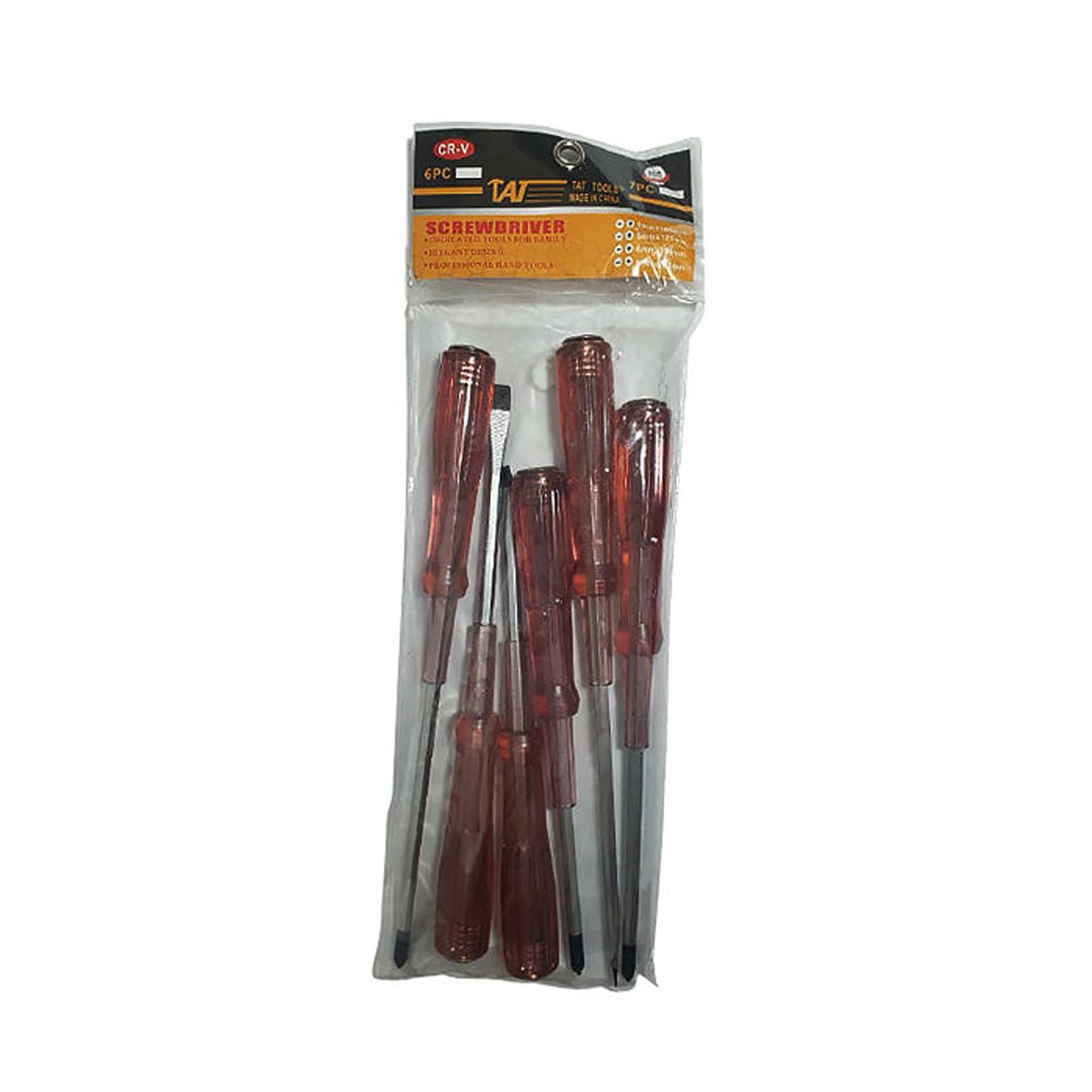 مجموعه 6 عددی پیچ گوشتی تات تولز مدل Cr-v