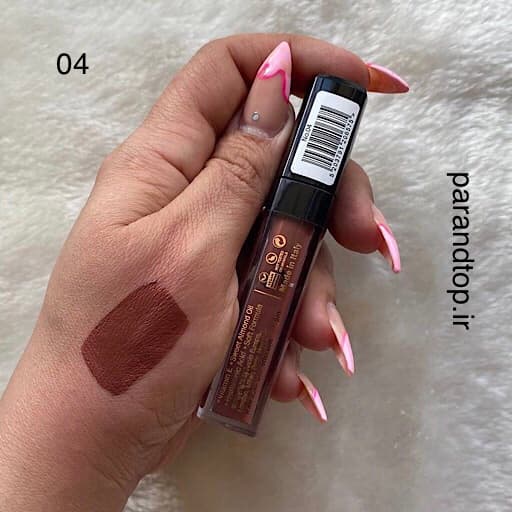 رژلب مایع انی مات 24ساعته annie Soft Matte شماره 04 — تصویر ۲