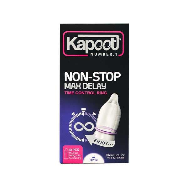 کاندوم Non Stop Max Delay کاپوت 10 عددی