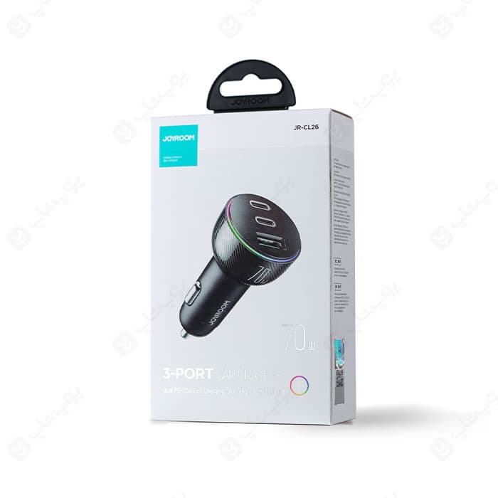 شارژر فندکی 70 وات جویروم مدل JR-CL26 — تصویر ۷