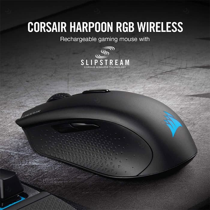 موس بی سیم گیمینگ کورسیر مدل Harpoon RGB — تصویر ۲