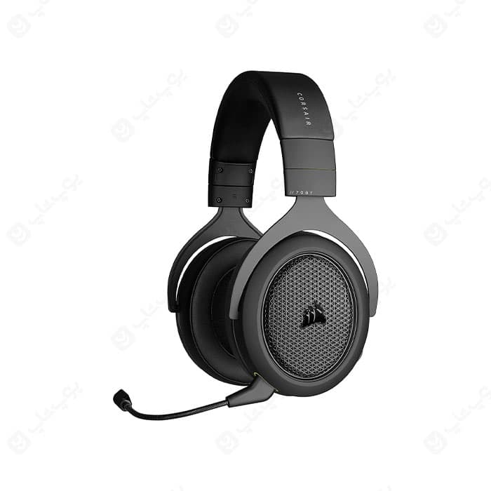 هدست گیمینگ سیمی کورسیر مدل HS70 Bluetooth Carbon