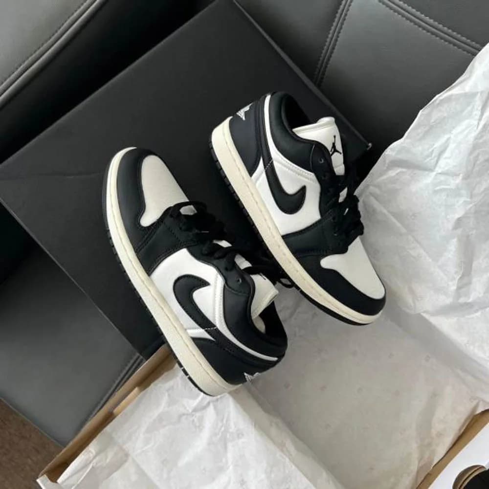 کتونی Nike مدل Air Jordan 1 Low SE Vintage Panda – FB9893-101 — تصویر ۷