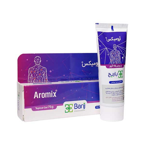 ژل موضعی آرومیکس باریج 75 گرم — تصویر ۲
