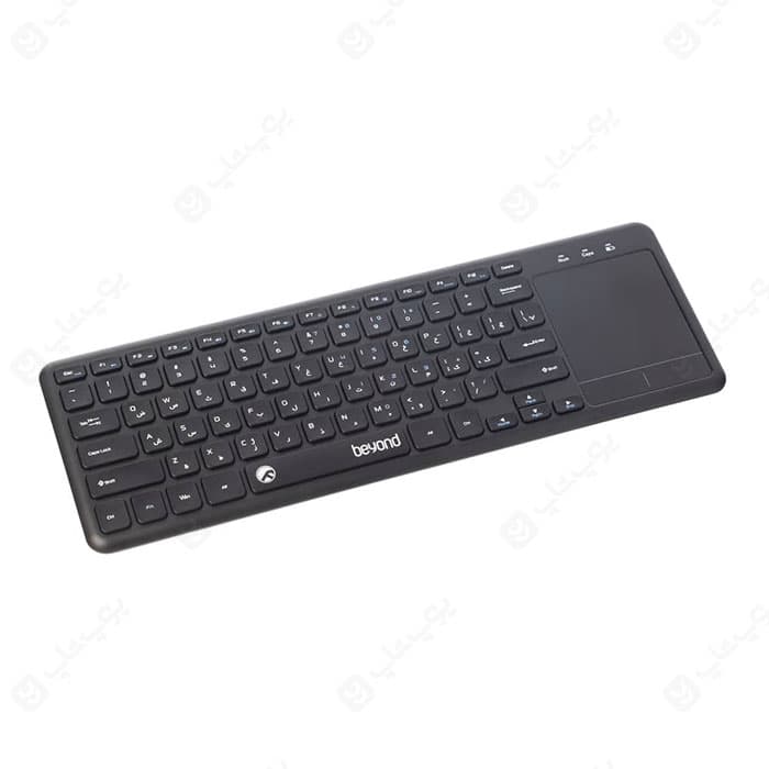 کیبورد تاچ پد دار بی سیم بیاند مدل BK-6801RF — تصویر ۲