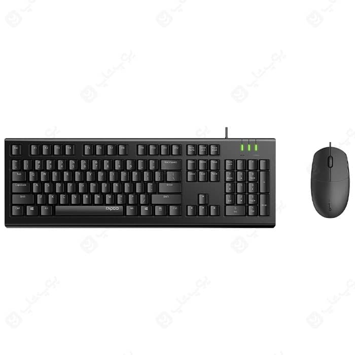 ست موس و کیبورد سیمی رپو مدل X125S
