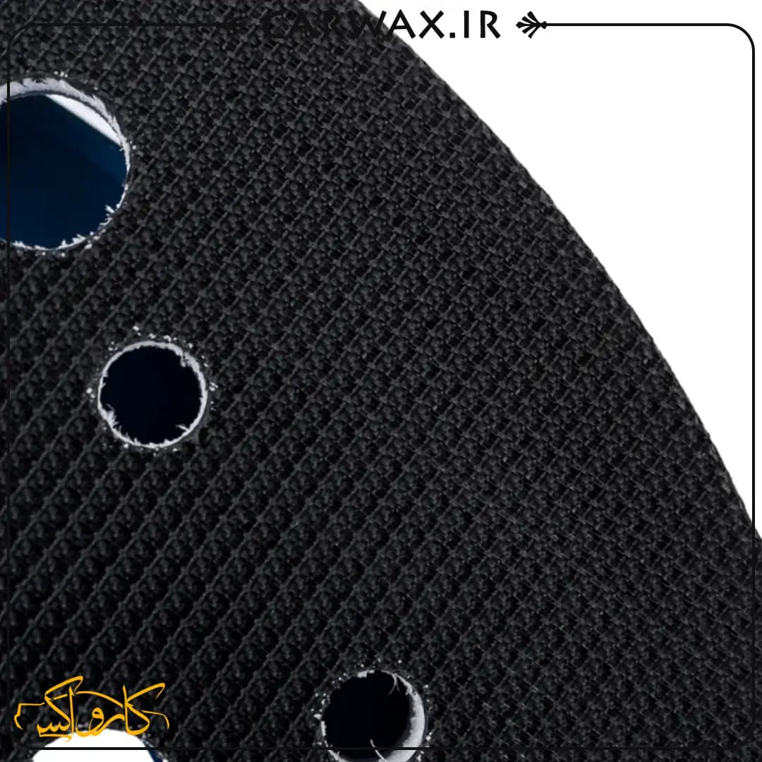 صفحه نگهدارنده سایز 150 میلی متر دستگاه اوربیتال 21 روپس Rupes Backing Pad 150mm Velcro Pad Multihole Slim M8 For LHR21 — تصویر ۵