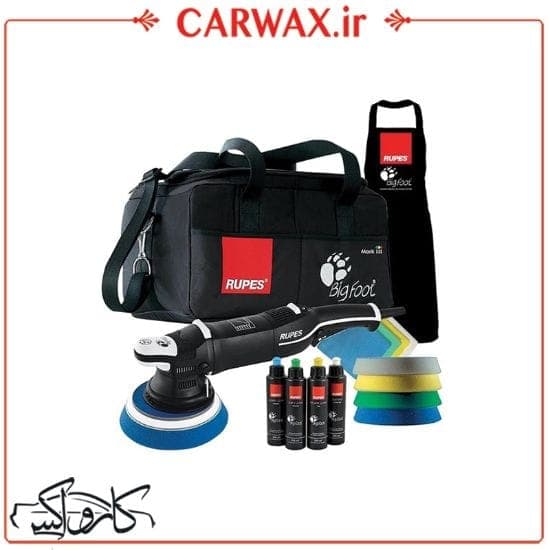 پک کامل دستگاه پولیش اوربیتال مارک سه سایز 21 روپس Rupes LHR21MarkIII/DLX Polisher