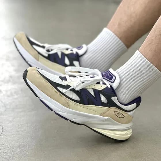 کتونی New Balance مدل 990 V 6 – U990WB6 — تصویر ۸