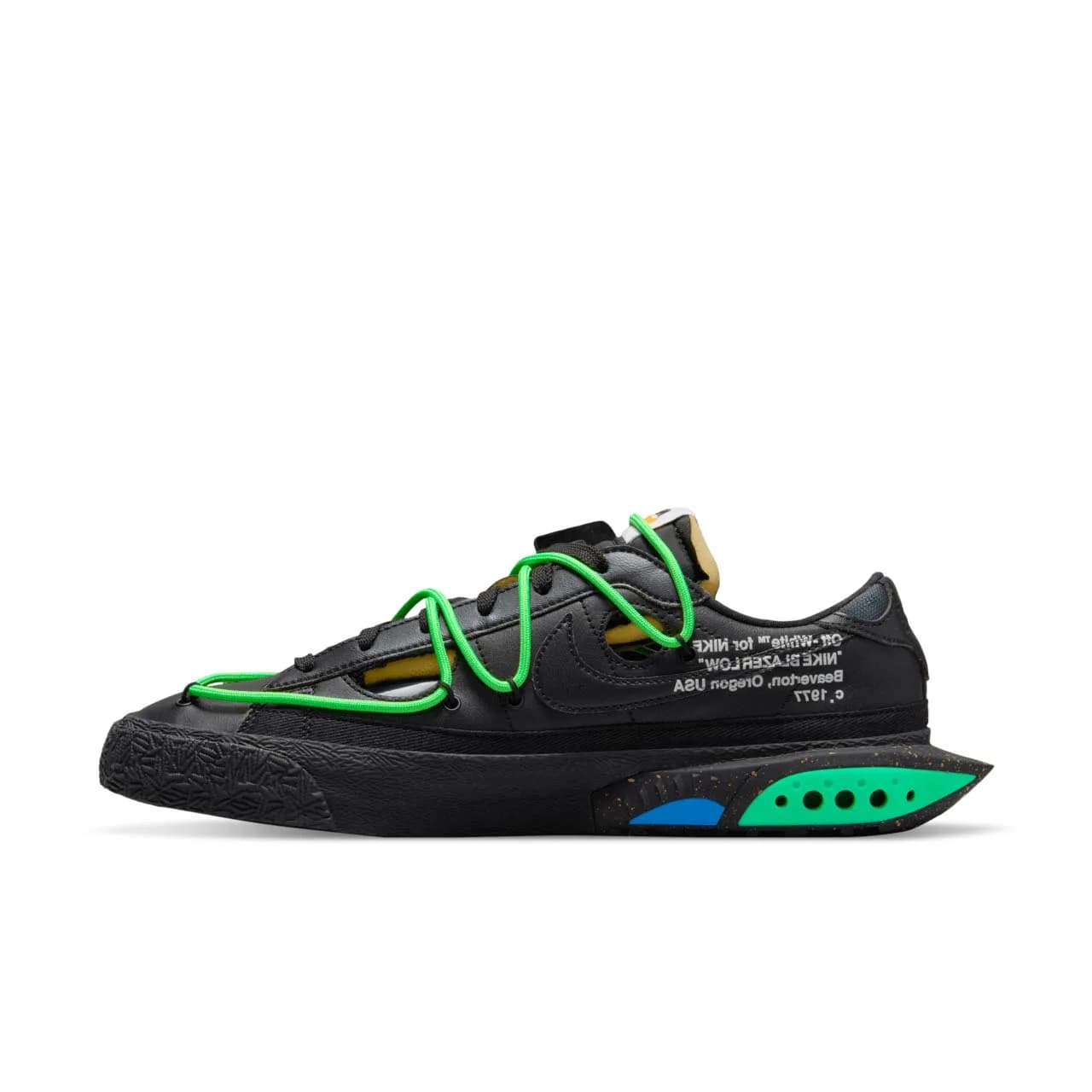 کتونی Nike مدل Blazer Low x Off-White – DH7863-001 — تصویر ۲